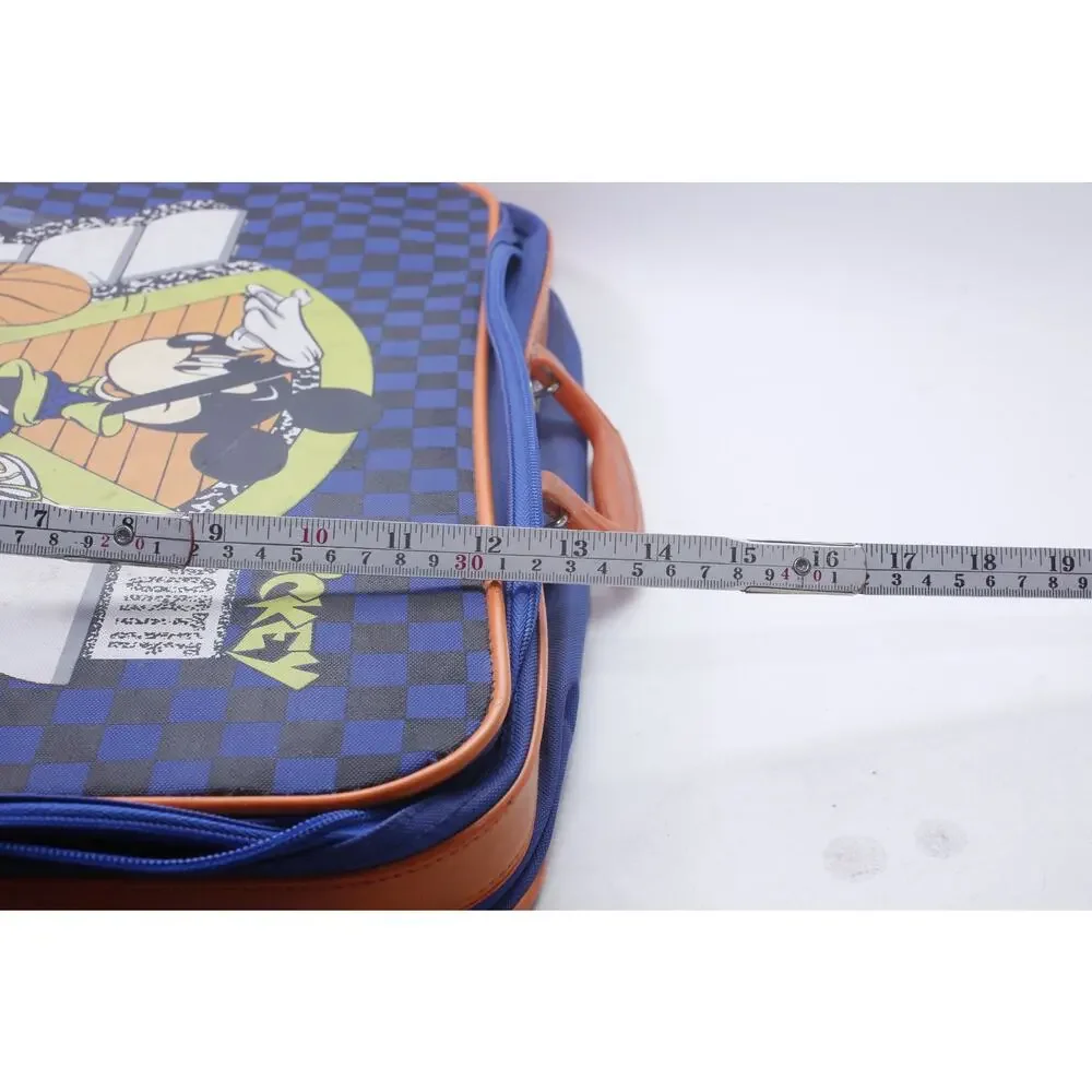 Disney Mickey Sportif Suitcase, Blue, Children's, 18x12